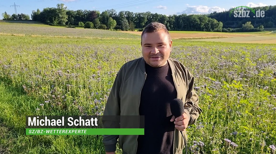 SZ/BZ-Wettexperte Michael Schatt verspricht hochsommerliches Wetter am Wochenende. Bild: Nüßle