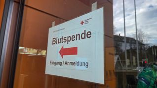 Impressionen vom Blutspendetermin in der Festhalle Dagersheim.