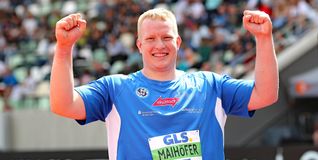 Eric Maihöfer hat sich am vergangenen Wochenende mit 20,63 Meter den Vereinsrekord geschnappt.