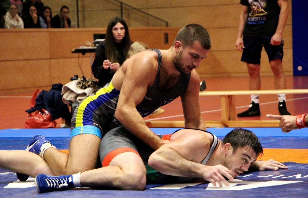 Andrian Grosul dominierte seinen Gegner klar.