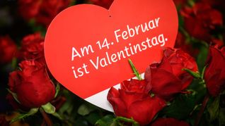 Der Valentinstag ist auch in Norwegen besonders. (Symbolbild)