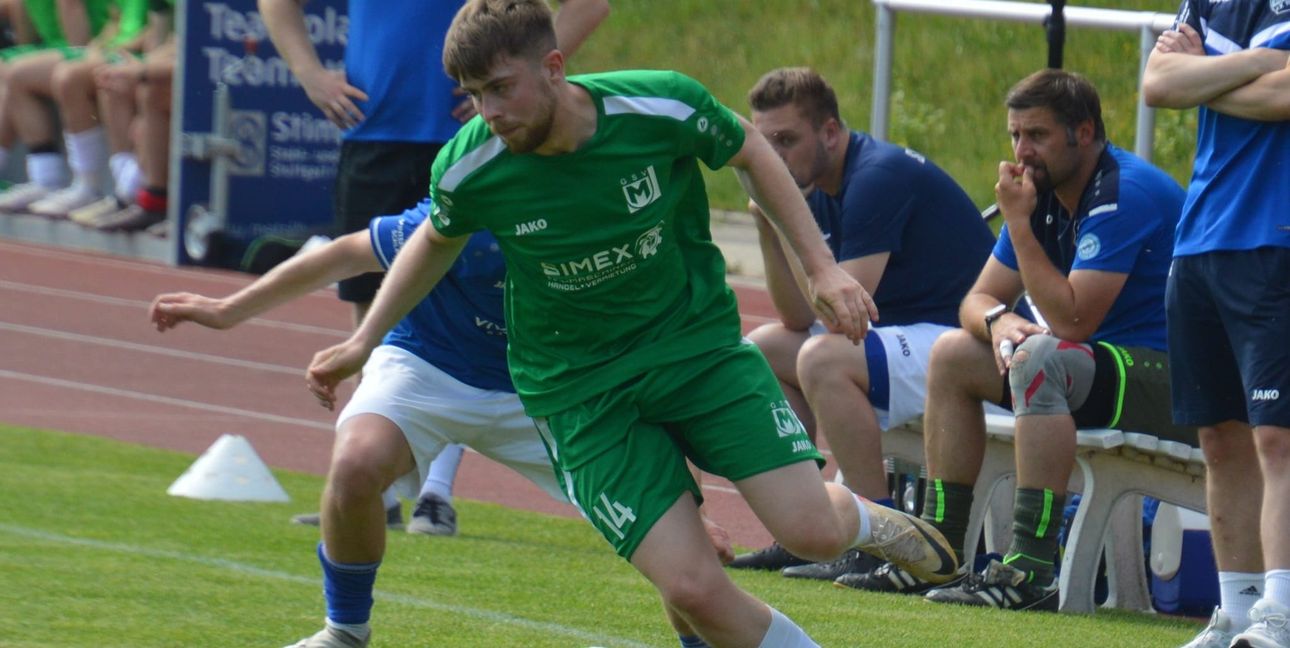 Maichingens Derbyheld Kevin Flaig ist am Samstag privat verhindert und verpasst die Partie beim Tabellenletzten FV Sontheim/Brenz. Bild: Zvizdiç