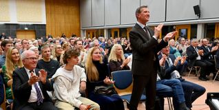 Ingolf Welte bei seiner Verabschiedung: „Wenn jemand die Sachebene verlässt, bleibe ich auf der Sachebene.“