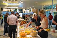 Impressionen vom Partnerschaftsabend im Vorfeld des Sindelfinger Straßenfests.