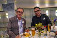 Impressionen vom Partnerschaftsabend im Vorfeld des Sindelfinger Straßenfests.