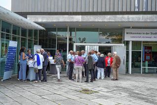 Impressionen vom Partnerschaftsabend im Vorfeld des Sindelfinger Straßenfests.