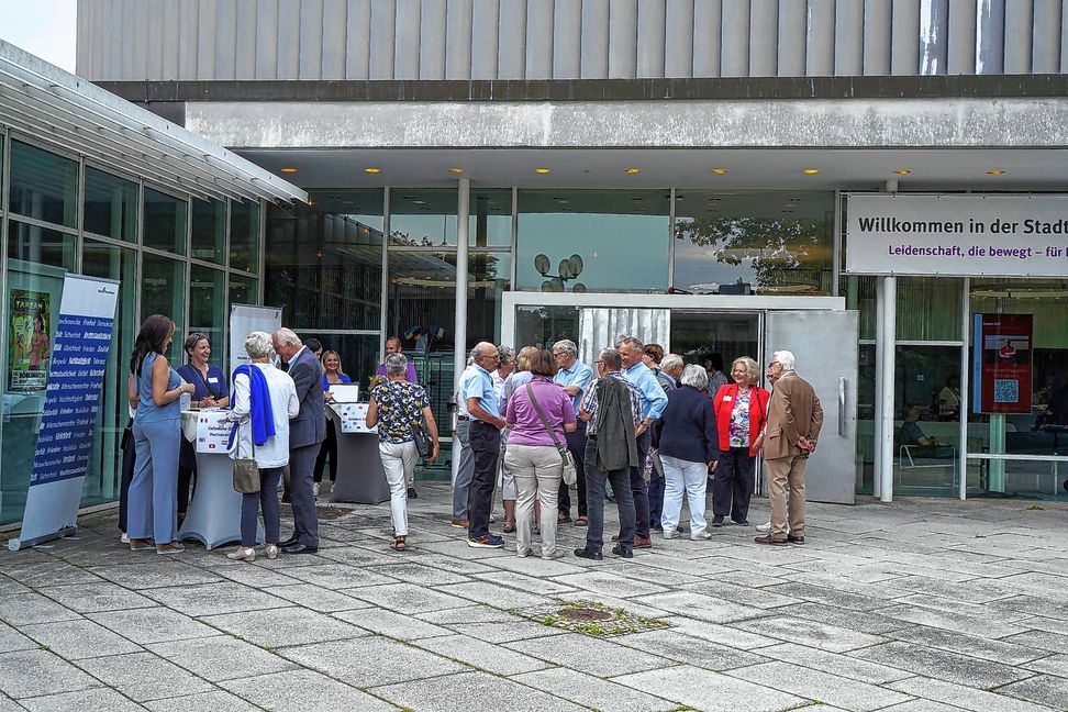 Impressionen vom Partnerschaftsabend im Vorfeld des Sindelfinger Straßenfests.
