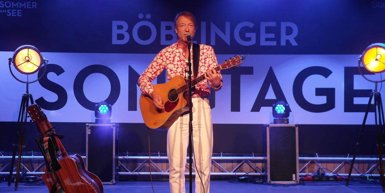 Jochen Distelmeyer, bekannt von „Blumfeld“, war in Böblingen zu Gast.