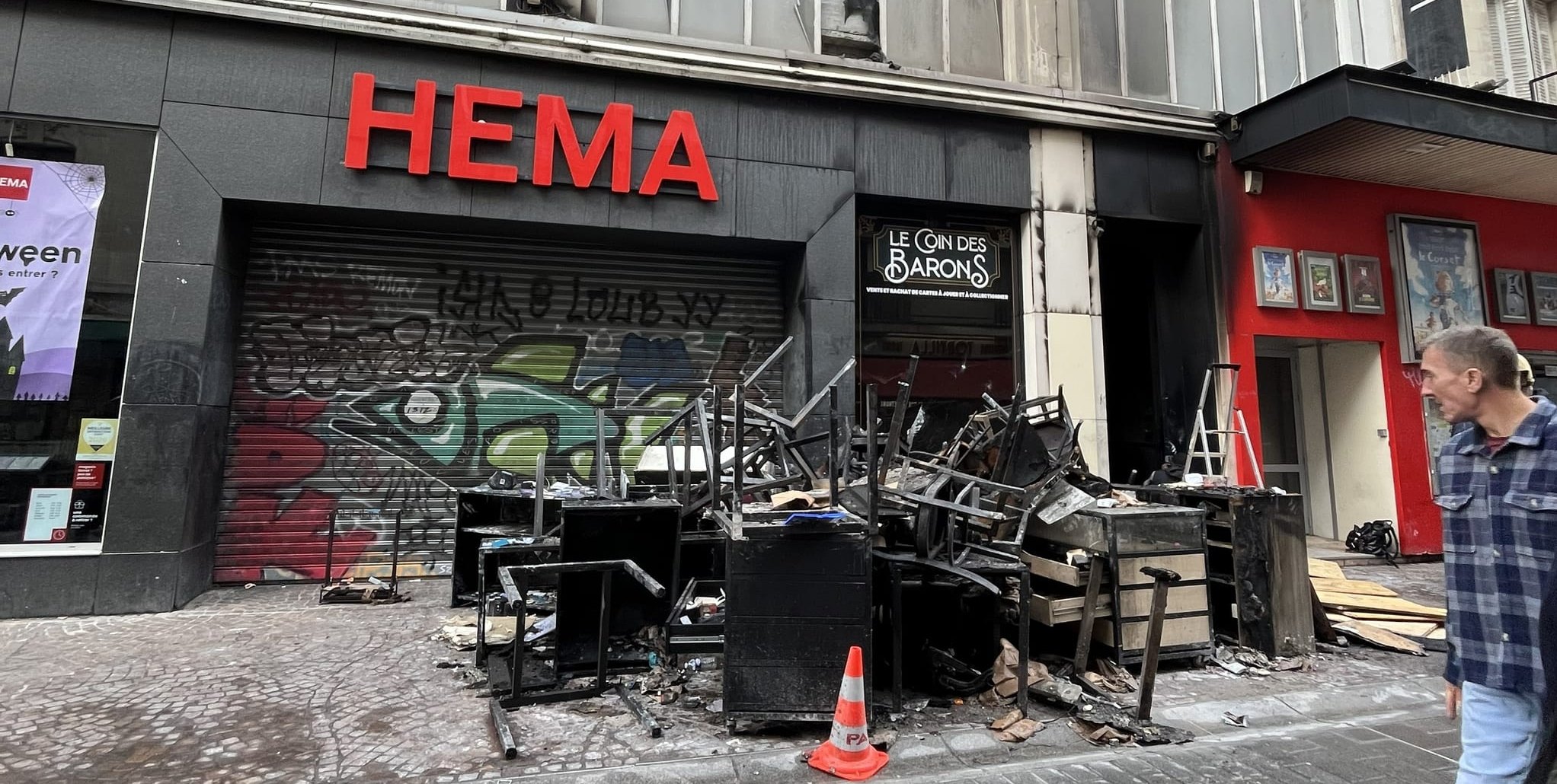 Stumme Zeugen der Gewaltnacht.