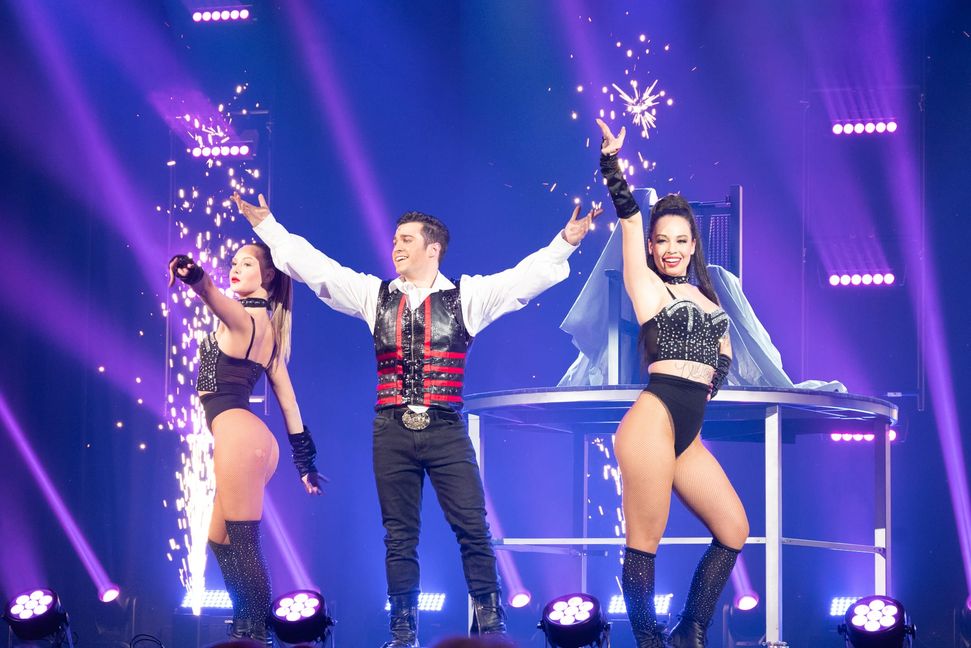 Zauberhafte Show in Sindelfingen.