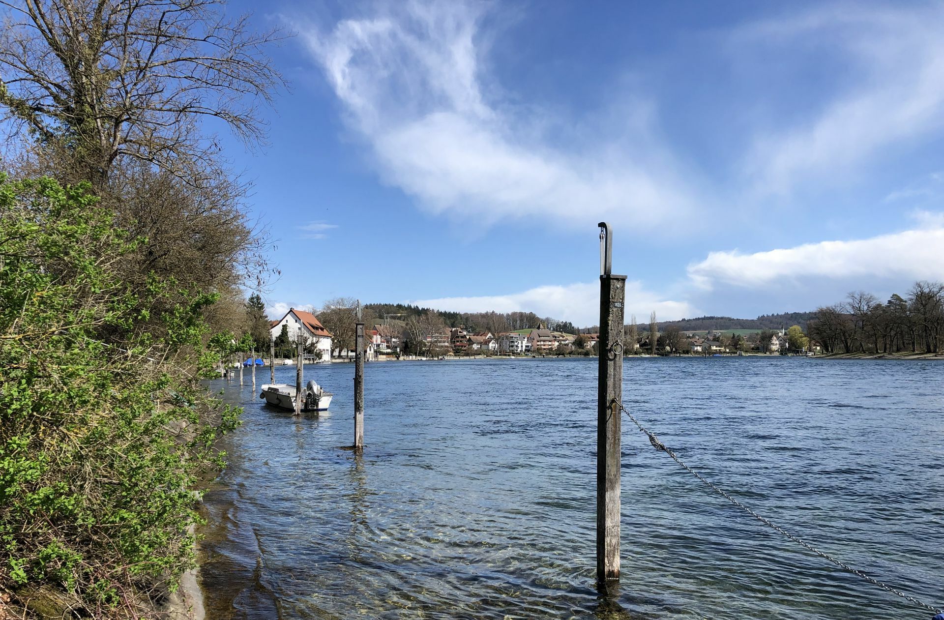 An den Ufern des Hochrheins, wo  gefühlt jeder Büsinger sein eigenes Gärtle und eine Bootsanlegestelle besitzt, herrscht mit Blick auf die Grundsteuer (noch) Gelassenheit unter  den Grundstückseigentümern.