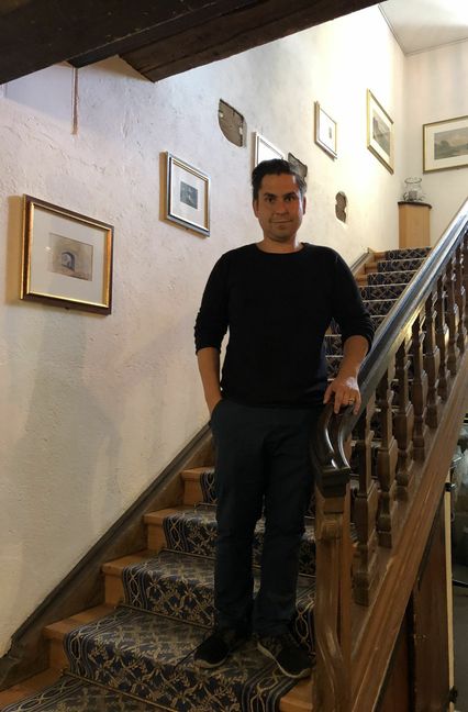 „Die Grundsteuer ist kein Thema hier, die Leute haben es gar nicht auf dem Schirm, dass sich da was ändert“, berichtet Markus Hempel, der Pächter des Restaurants Alte Rheinmühle in Büsingen.