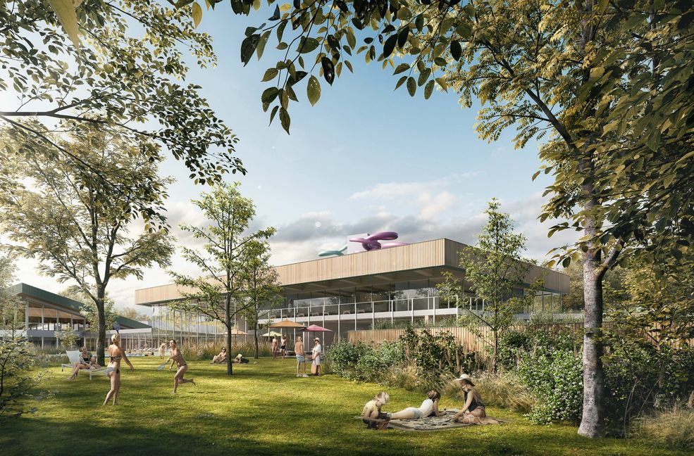 Was soll aus dem Sindelfinger Badzentrum werden? Die Diskussion darüber bewegt die Gemüter. Bild: z