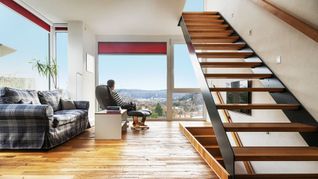 Wohnzimmer mit Ausblick