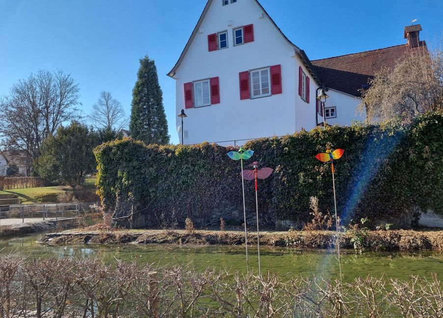 Immer ein hervorragender Treffpunkt für verliebte Pärchen: Die Burg Kalteneck in Holzgerlingen.