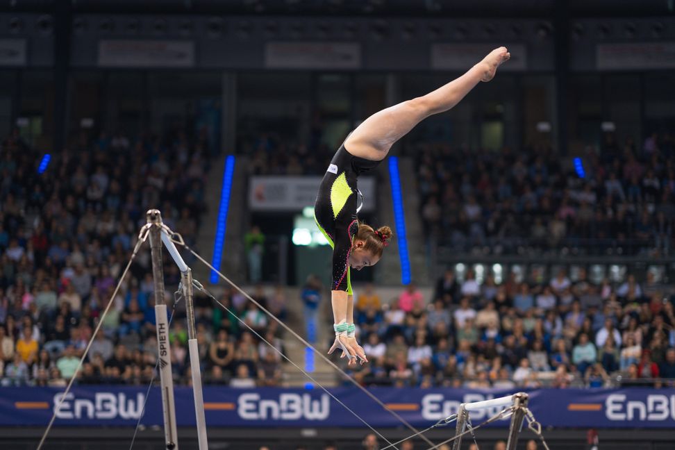 Meolie Jauch zeigt ihr Können.