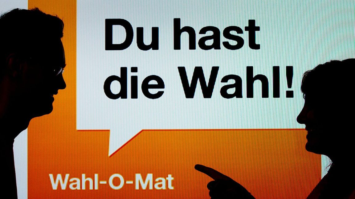 Der  Wahl-O-Mat zur Bundestagswahl soll den Menschen bei der Entscheidung für eine Partei helfen.