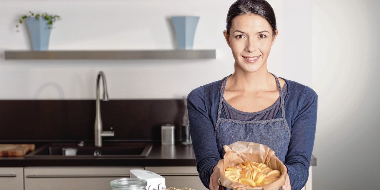 Kleine Kuchen backen macht Spaß.