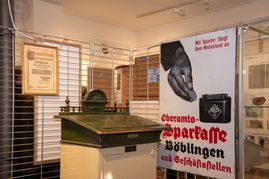 Die aktuelle Ausstellung zeigt die Entwicklung des Geldes.