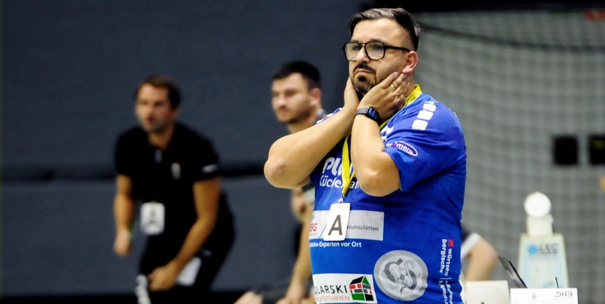 Trainer Marco Cece und die HSG Böblingen/Sindelfingen: Drei Spiele und immer noch kein Punkt.Bild: Photostampe