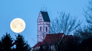 Im Februar ist der Schneemond über Baden-Württemberg zu sehen. (Symbolbild)