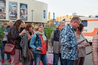 Gute Laune beim Benefizkonzert im Zirkuszelt.