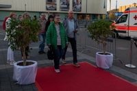 Gute Laune beim Benefizkonzert im Zirkuszelt.