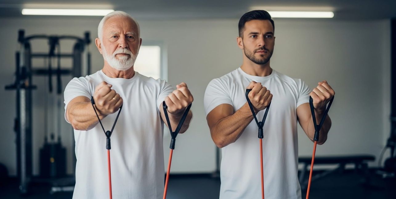 Kraft- und Ausdauertraining macht in jedem Alter Sinn.