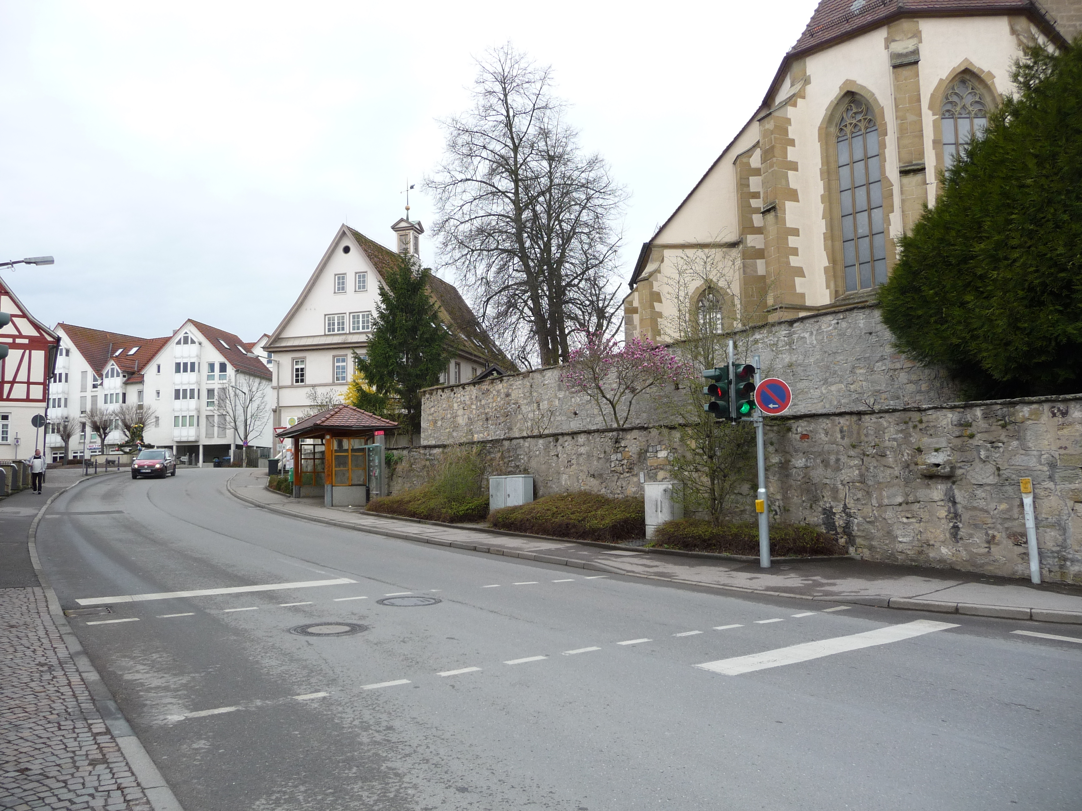 Magstadt Kirchmauer
