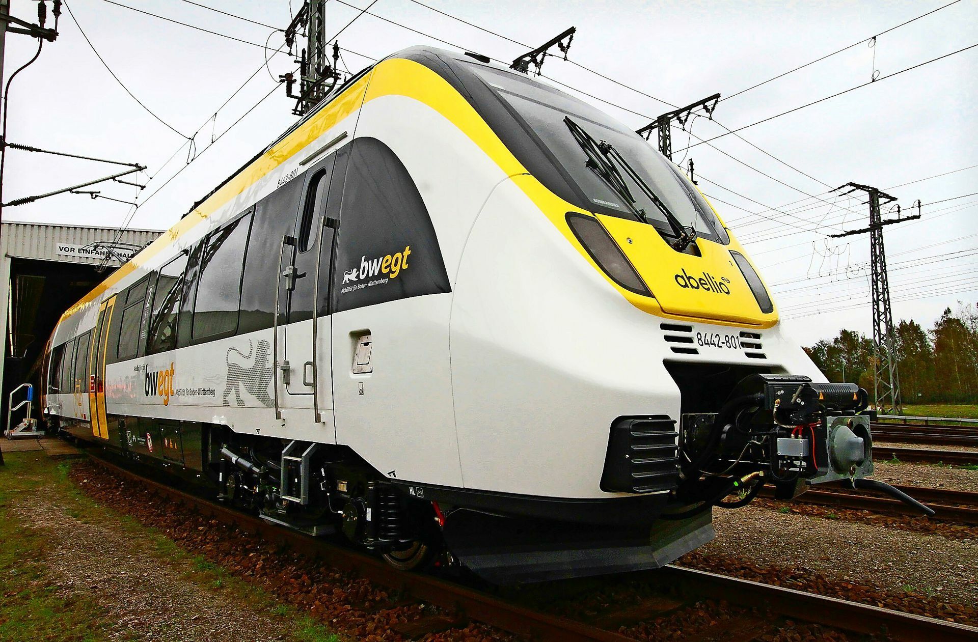 Abellio wartet weiterhin auf fünf Fahrzeuge des Typs Talent 2.
 Foto: dpa/Nestor Bachmann