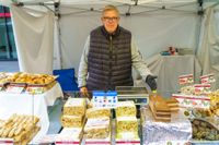 Gut besuchter Martini-Markt in Böblingen.