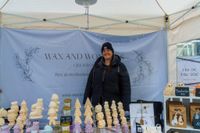 Gut besuchter Martini-Markt in Böblingen.