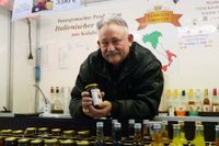 Gut besuchter Martini-Markt in Böblingen.