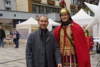 Gut besuchter Martini-Markt in Böblingen.