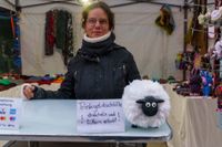 Gut besuchter Martini-Markt in Böblingen.