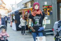 Gut besuchter Martini-Markt in Böblingen.