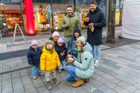 Gut besuchter Martini-Markt in Böblingen.
