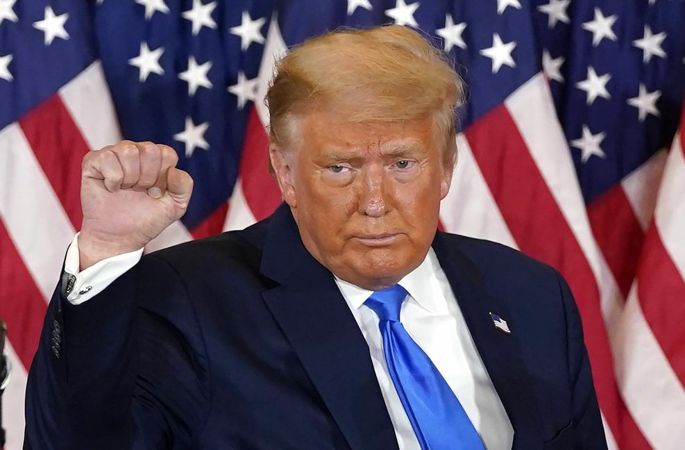 US-Präsident Donald Trump gibt sich siegessicher.