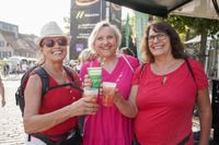 34 Grad und beste Laune: Sifi rockt mit Songs von Bon Jovi.