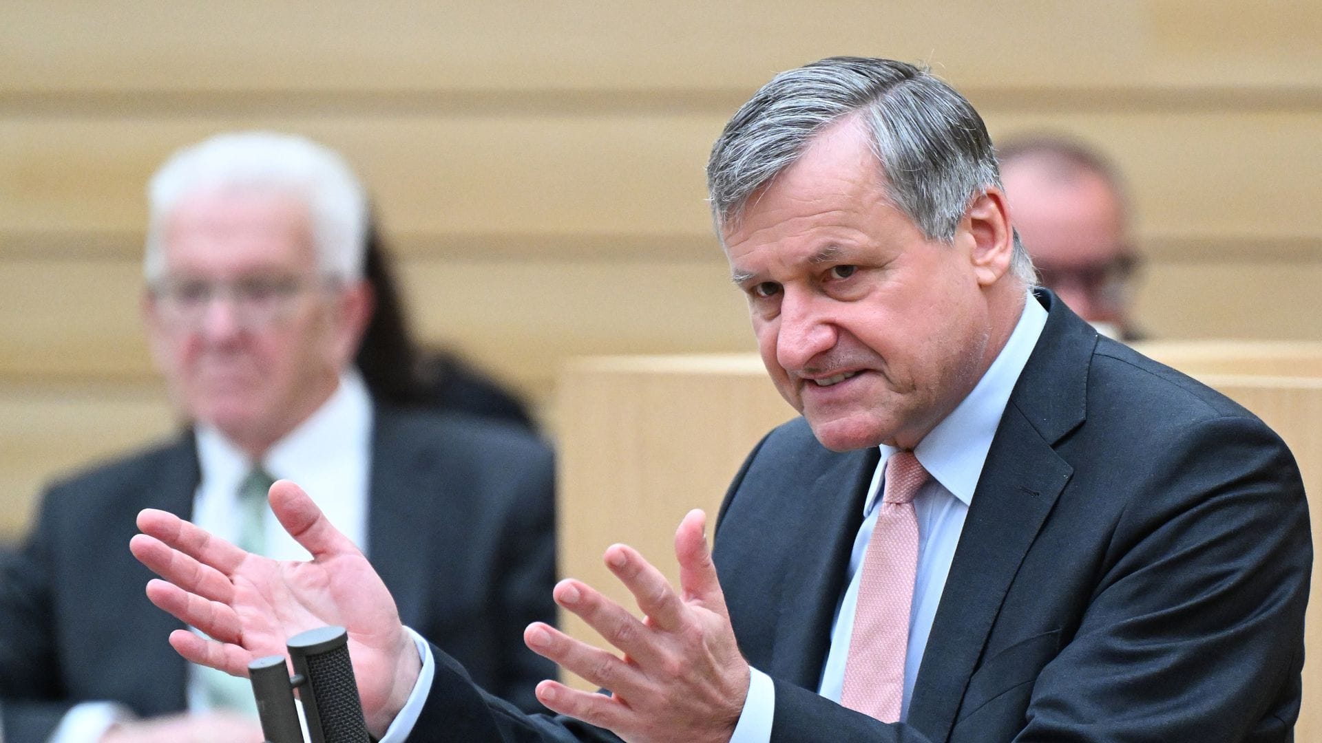 FDP-Chef Rülke will eine Koalition mit den Grünen verhindern. (Archivbild)
