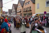 Was für ein Spektakel: Den Fasnets-Umzug in Weil der Stadt wollten 30.000 Besucher sehen.