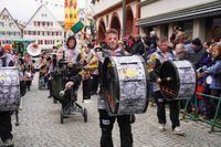 Was für ein Spektakel: Den Fasnets-Umzug in Weil der Stadt wollten 30.000 Besucher sehen.