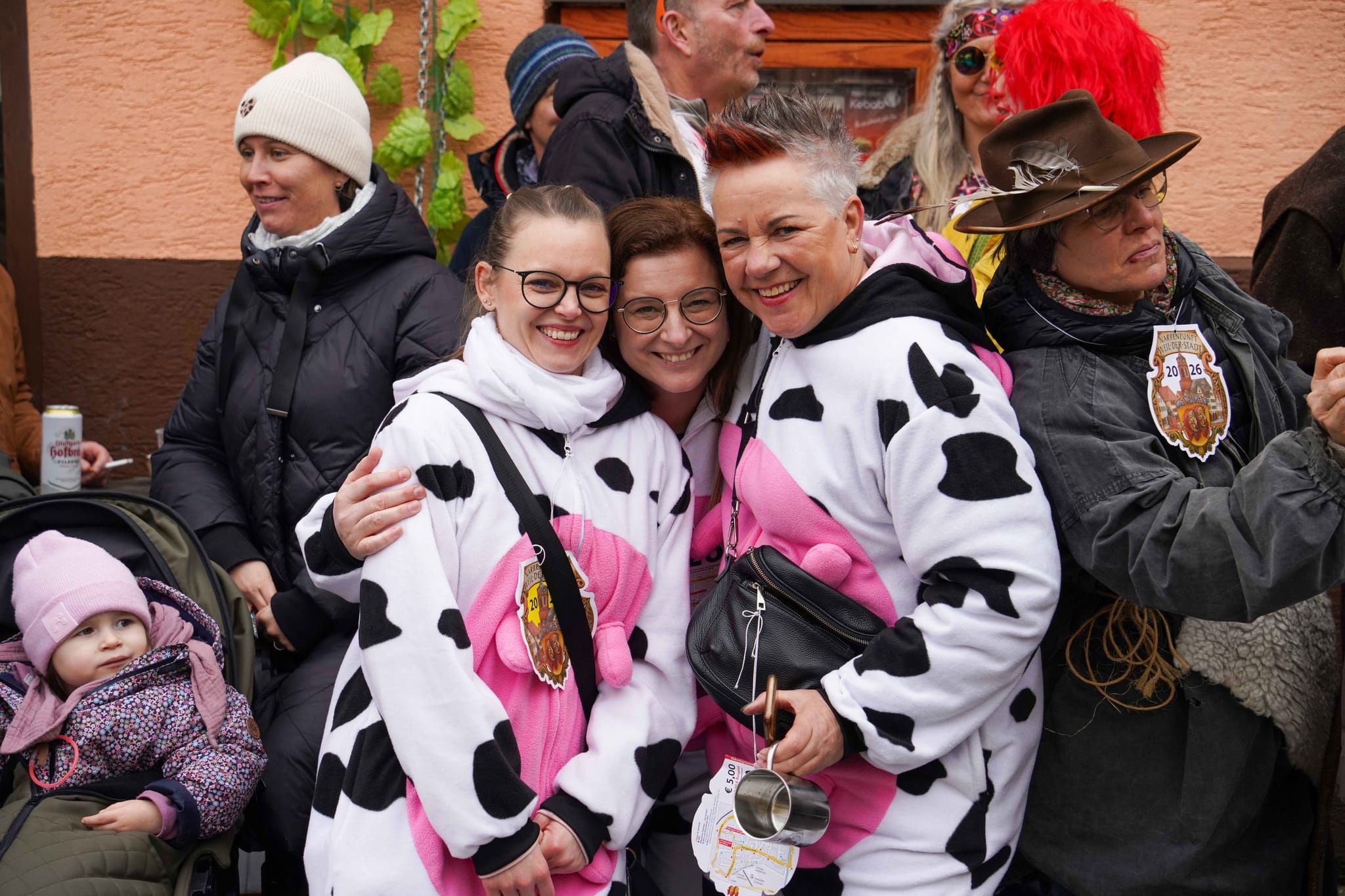 Was für ein Spektakel: Den Fasnets-Umzug in Weil der Stadt wollten 30.000 Besucher sehen.