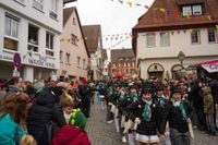 Was für ein Spektakel: Den Fasnets-Umzug in Weil der Stadt wollten 30.000 Besucher sehen.