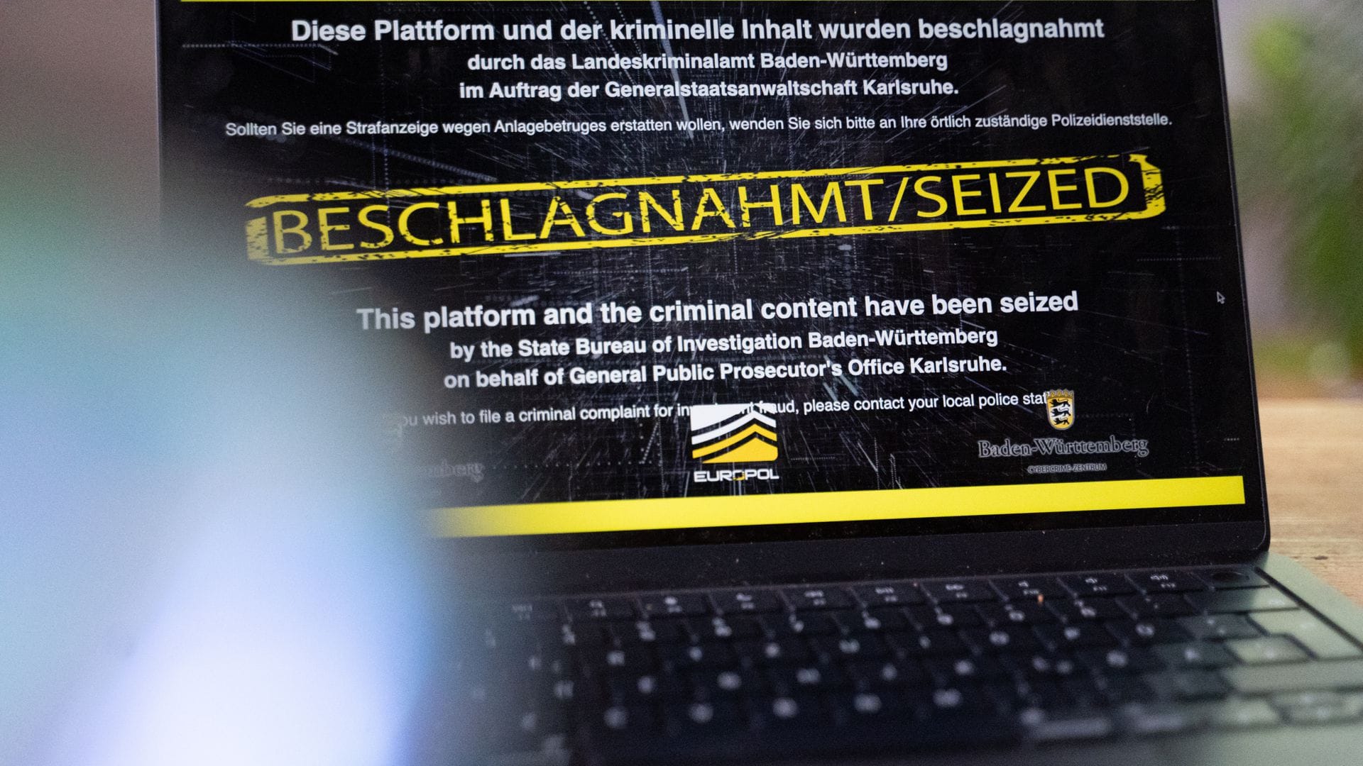 Schlag gegen Cyberkriminelle (Symbolbild)