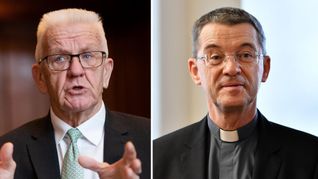 Unter anderem Ministerpräsident Winfried Kretschmann und Klaus Krämer, Bischof der Diözese Rottenburg-Stuttgart, gratulierten Papst Leo XIV. nach dessen Wahl.