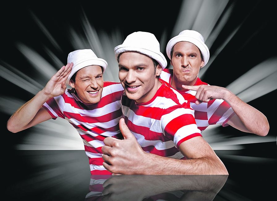 „Die feisten“ wollen am 20. Oktober den Glaspalast zum Lachen bringen.  Bild: Geri Bom