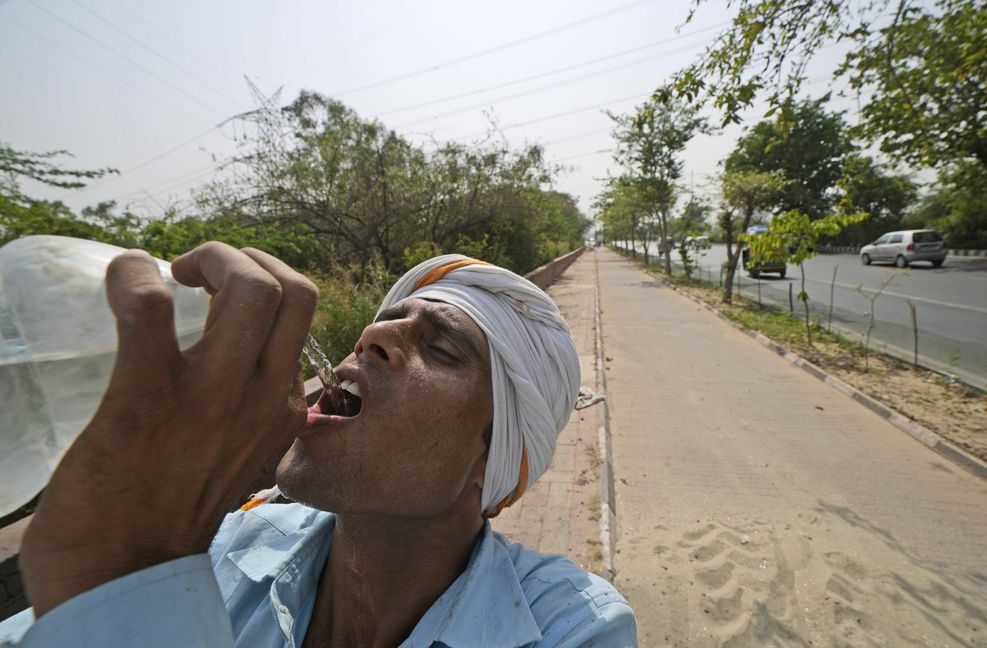 Extreme Hitzewellen wie derzeit in Indien treten durch den Klimawandel häufiger auf als früher.