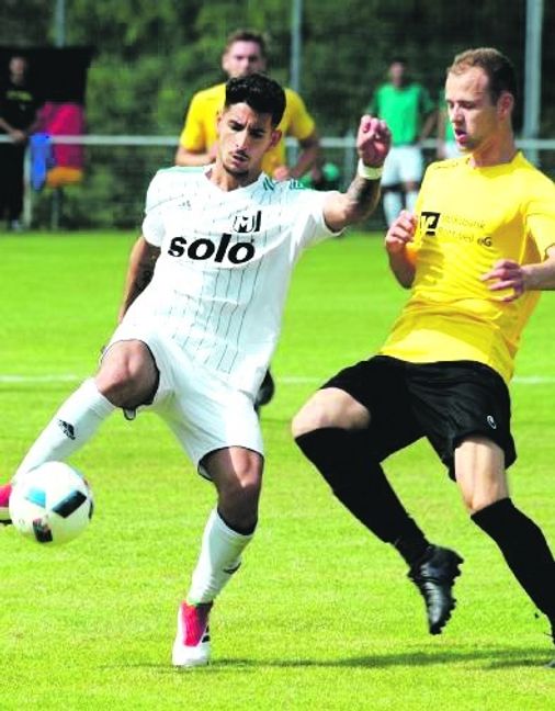 Ekin Kör kurz vor seinem Treffer zum 1:0 – ein Muster ohne Wert.