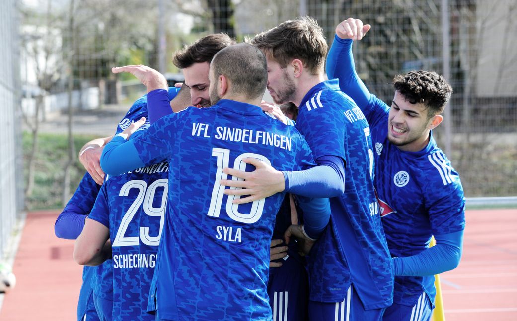 8.4.22 Sindelfingen Torjubel zum 2:0